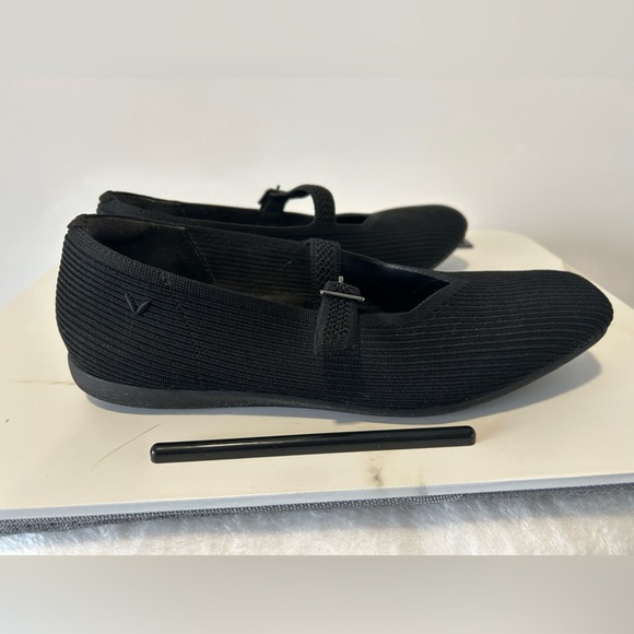 Vivaia Black -like new- Mary Jane Square toe Margot Walkers - size 9US/40EU - Picture 8 of 11